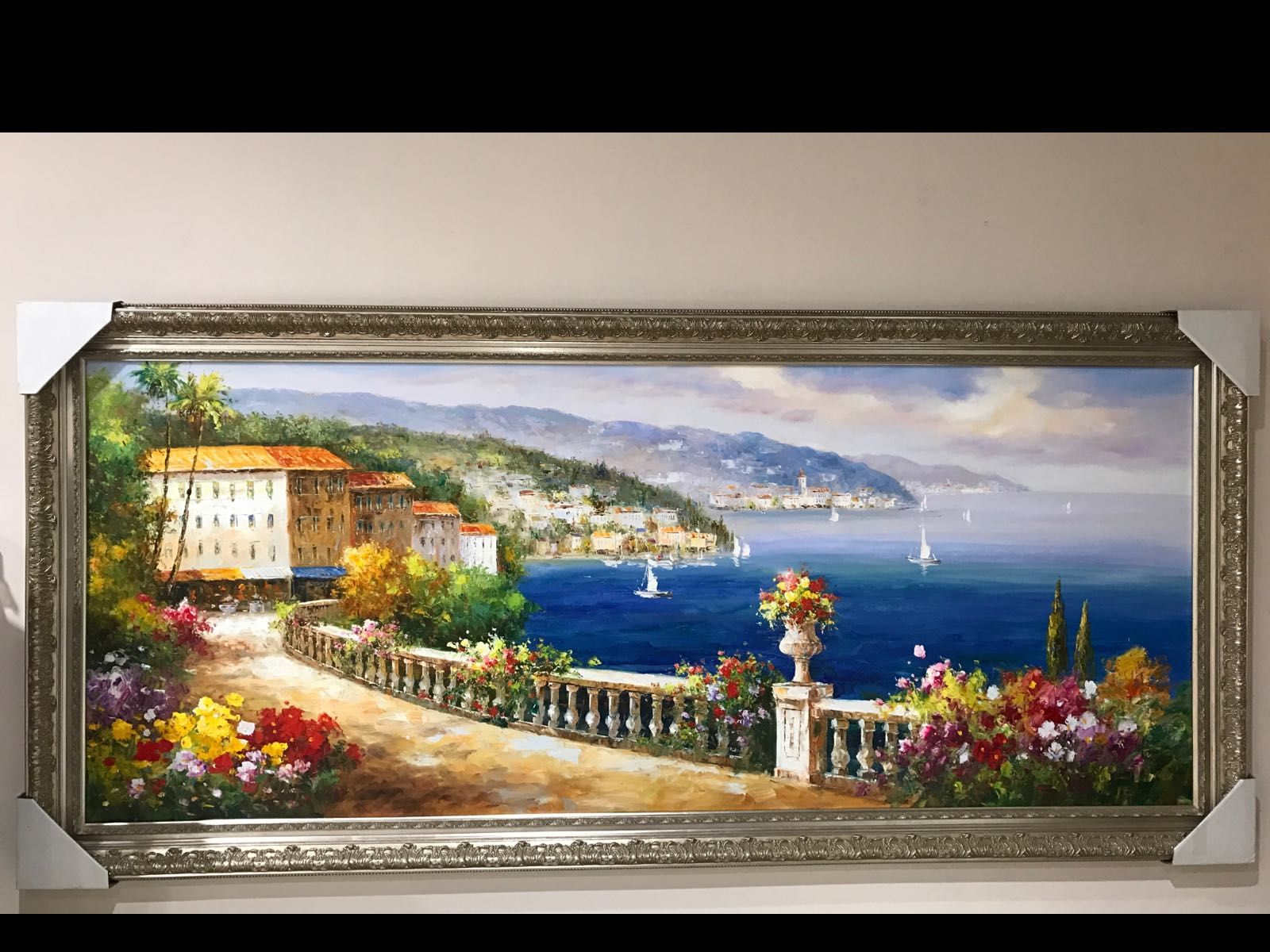 Oil Painting "View from the Terrace"